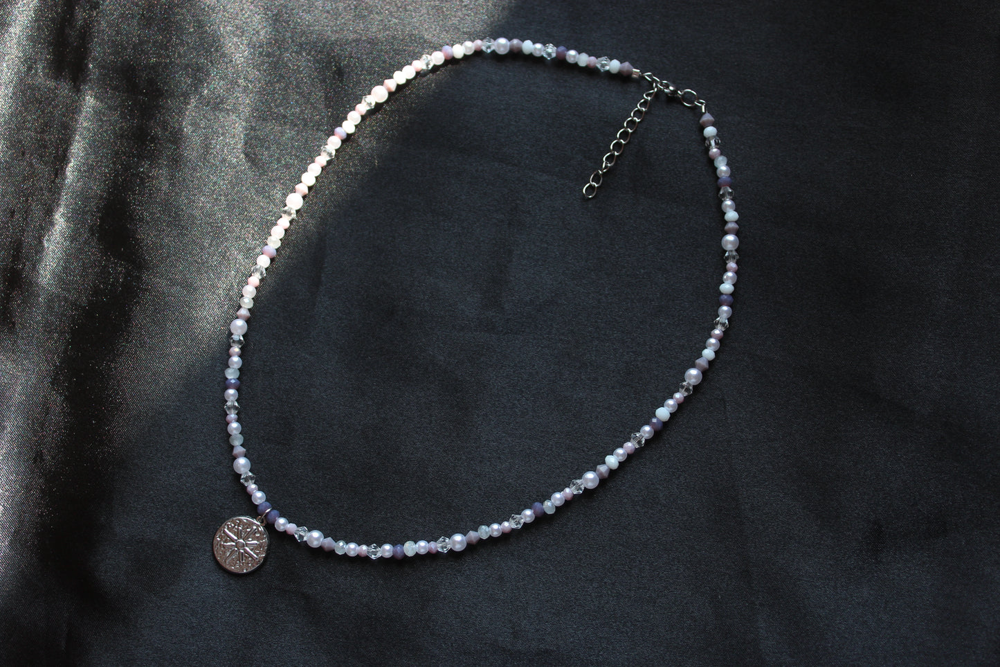 Handmade, Fairy Dust, Star Charm, Beaded Necklace | Waterproof Stainless Steel