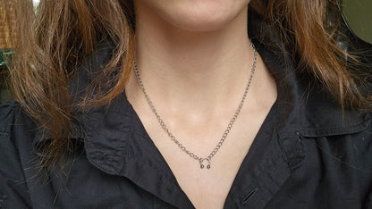 Septum Piercing Necklace – Alternative Gothic Chain Pendant | Waterproof Stainless Steel