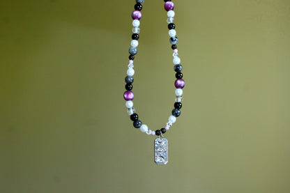 Handmade Moon & Magic Fairy Beaded Necklace | Waterproof Stainless Steel