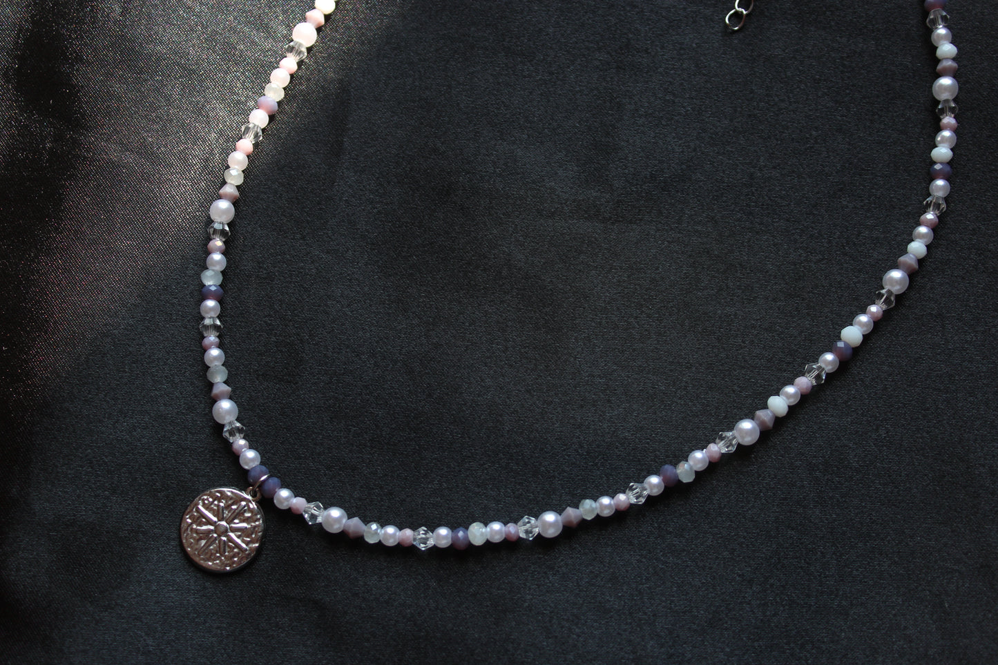 Handmade, Fairy Dust, Star Charm, Beaded Necklace | Waterproof Stainless Steel