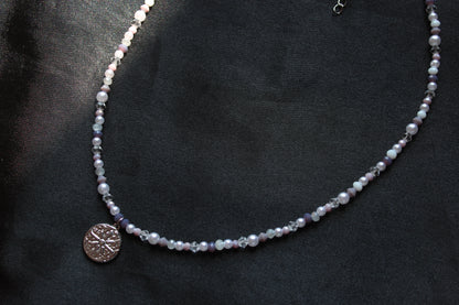Handmade, Fairy Dust, Star Charm, Beaded Necklace | Waterproof Stainless Steel