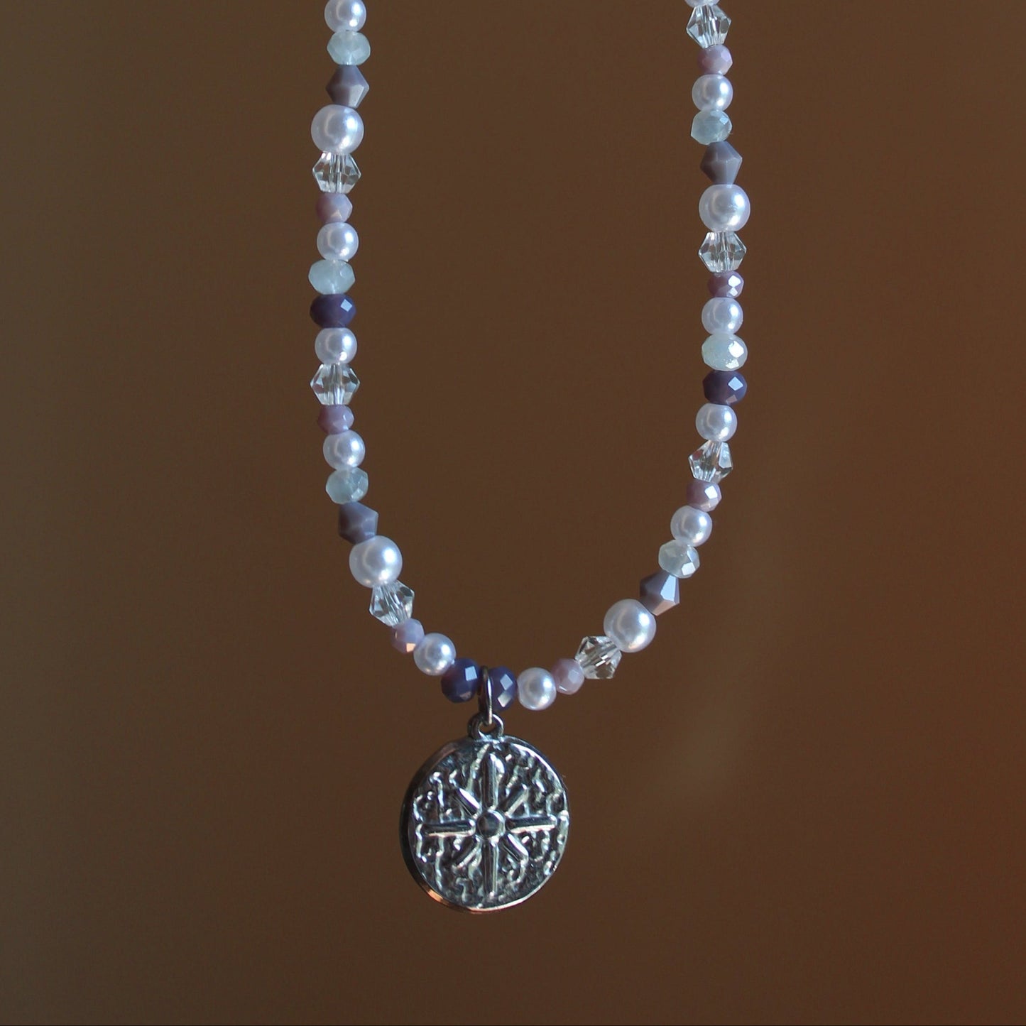 Handmade, Fairy Dust, Star Charm, Beaded Necklace | Waterproof Stainless Steel