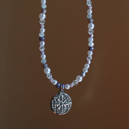 Handmade, Fairy Dust, Star Charm, Beaded Necklace | Waterproof Stainless Steel