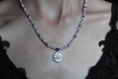 Handmade, Fairy Dust, Star Charm, Beaded Necklace | Waterproof Stainless Steel